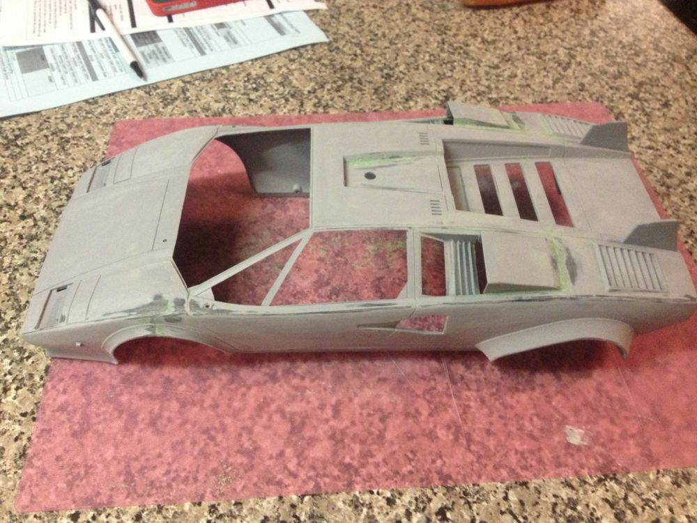 undercoat and then fixing up the body