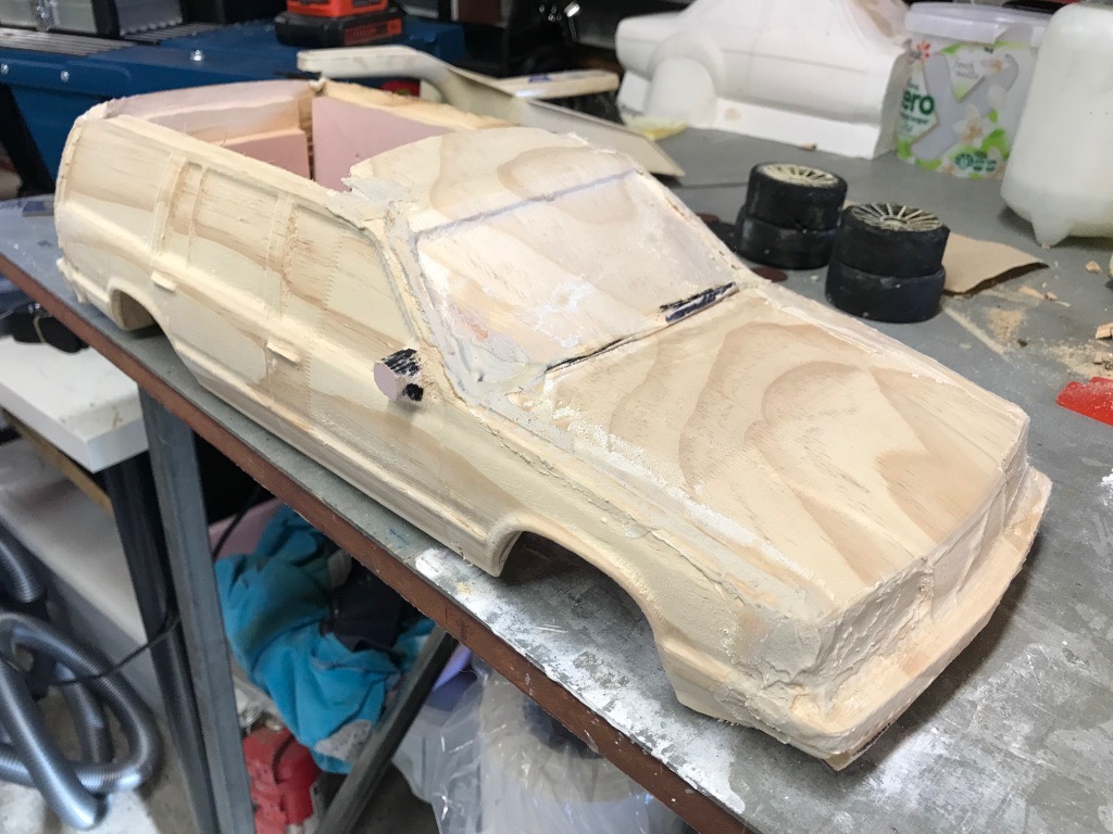 vacuum forming rc body