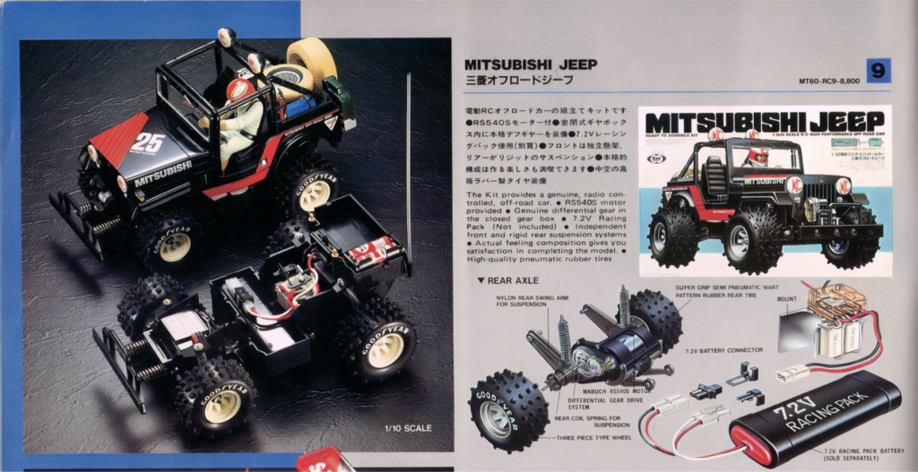 Yogi-bear makes a kit but doesn't build a kit - The Marui RC9 Mitsubishi  Jeep - Marui - Tamiyaclub.com